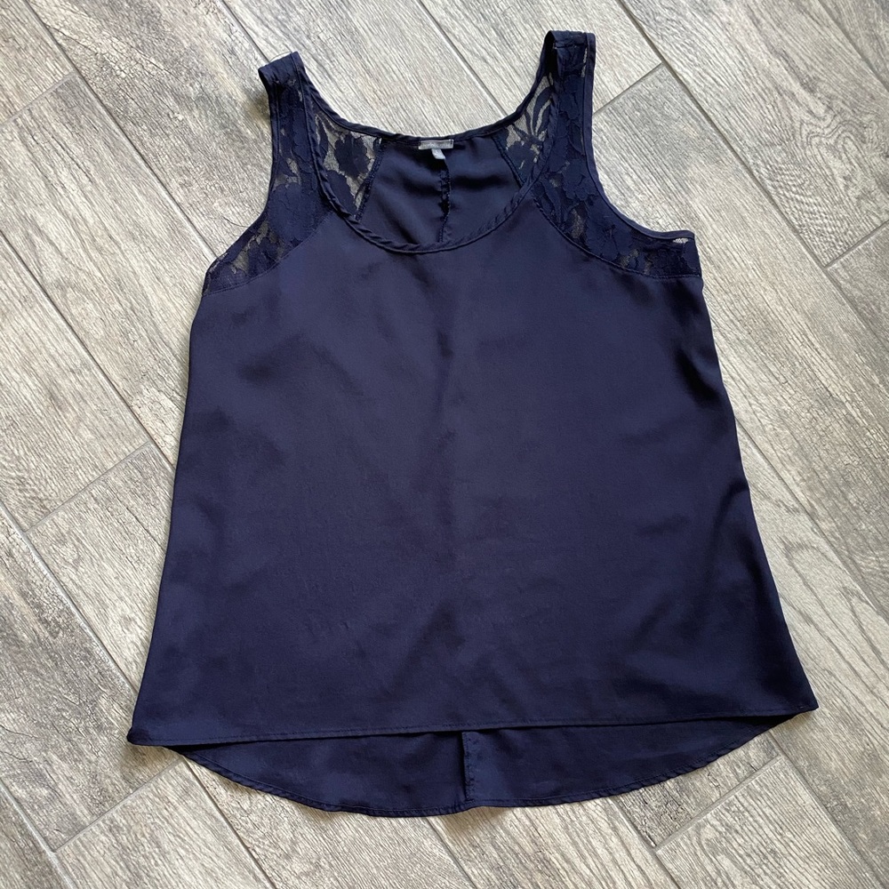 Charlotte Russe Lace Tank Top